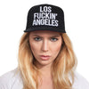 Los Fuckin' Angeles Baseballcap Hat - Snapback closure (Cotton)