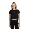 Black New York Crop T-Shirt
