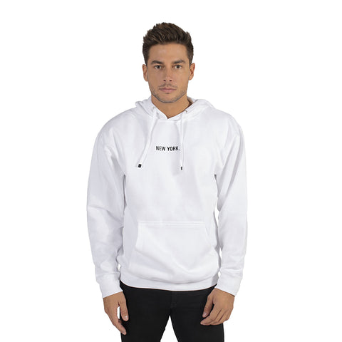 White New York Hoodie