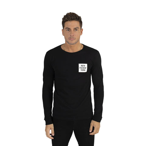 Black New Fuckin’ York Long Sleeve T-Shirt