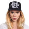Miami Freakin' Beach Basballcap Hat - Snapback closure (Cotton)